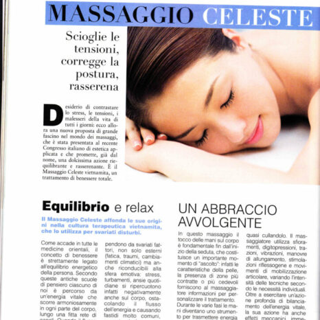articolo rivista Silhouette